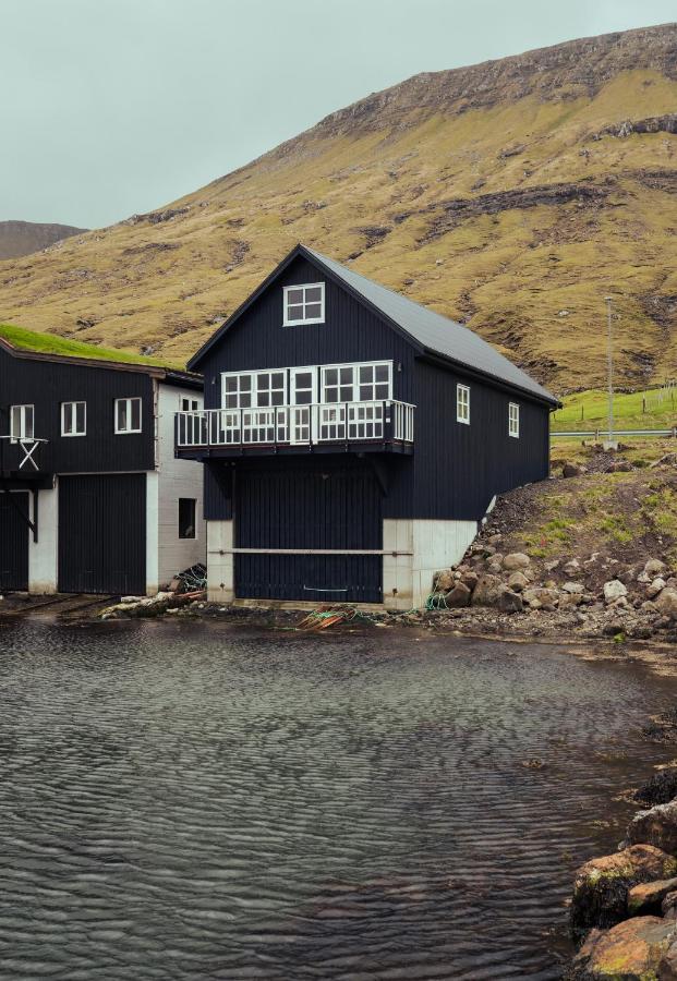 Dahlastova / Stunning Boathouse / Bay View / 3Br Hvalvik 外观 照片